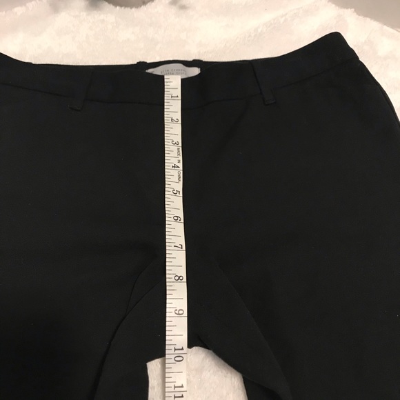 Gap slim cropped two way stretch black pants size 4R - Picture 7 of 11